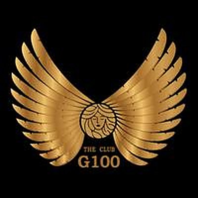 Logo del G100, red global de liderazgo de Karen Bruges